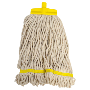 SYR Interchange Economy Kentucky Mop Head,455g Yellow (10 Mops)