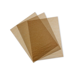 Vegware VGPK1418 Compostable Waxed Kraft,Deli Greaseproof Sheets 18" 45cm