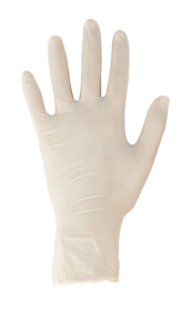 JanSan Latex Gloves, Examination, Powder Free, Medium, Natural