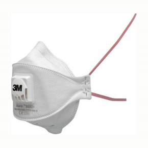 3M Aura Disposable FFP3 Valved,Respirator Mask