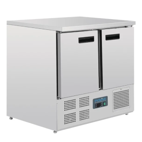 Fridge, Counter, Polar G, Double Door, 240L