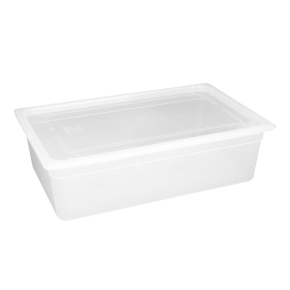 Gastro Container With Lid, Polypropelene, 1/1 (Pack of 2)