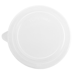 Lid for Deli Container, Round PLA, 150 Series