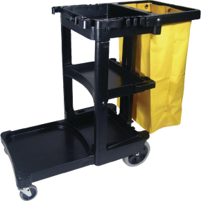 Trolley, Cleaning, Rubbermaid, Black