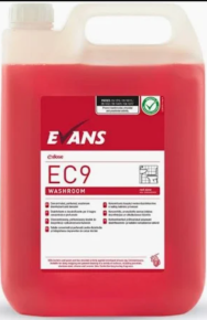 Washroom Cleaner, Concentrated, Evans EC9, 5L