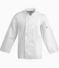 Chef Jacket, Long Sleeve,White, XL