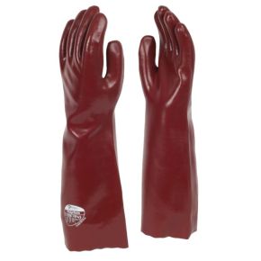 Gloves Red 18" Heavy