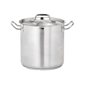 Stock Pot, Deep, Stainless Steel, 17L