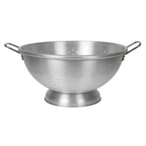 Colander, Double Handled, Aluminium, 18.5''