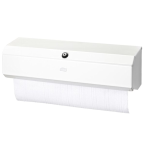 Dispenser, Couch Roll, White Metal, Tork